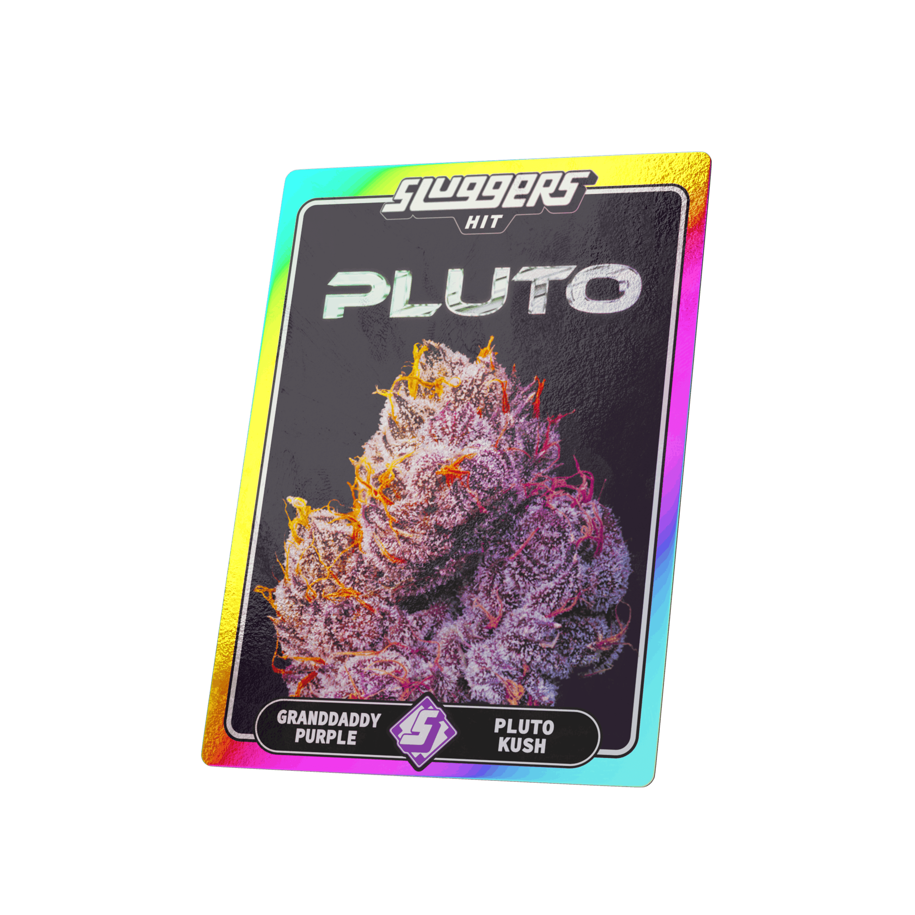PLUTO (Sluggers x Gas House) Diamond & Hash Infused Pre Roll 5 Pack - 3.5g - Sluggers Hit - - $38 - Infused Pre-Rolls