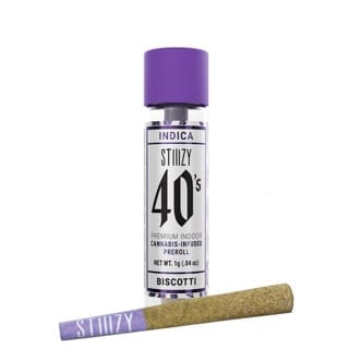 40's Biscotti 1G Preroll - STIIIZY -  - $10.83 - Pre-Rolls