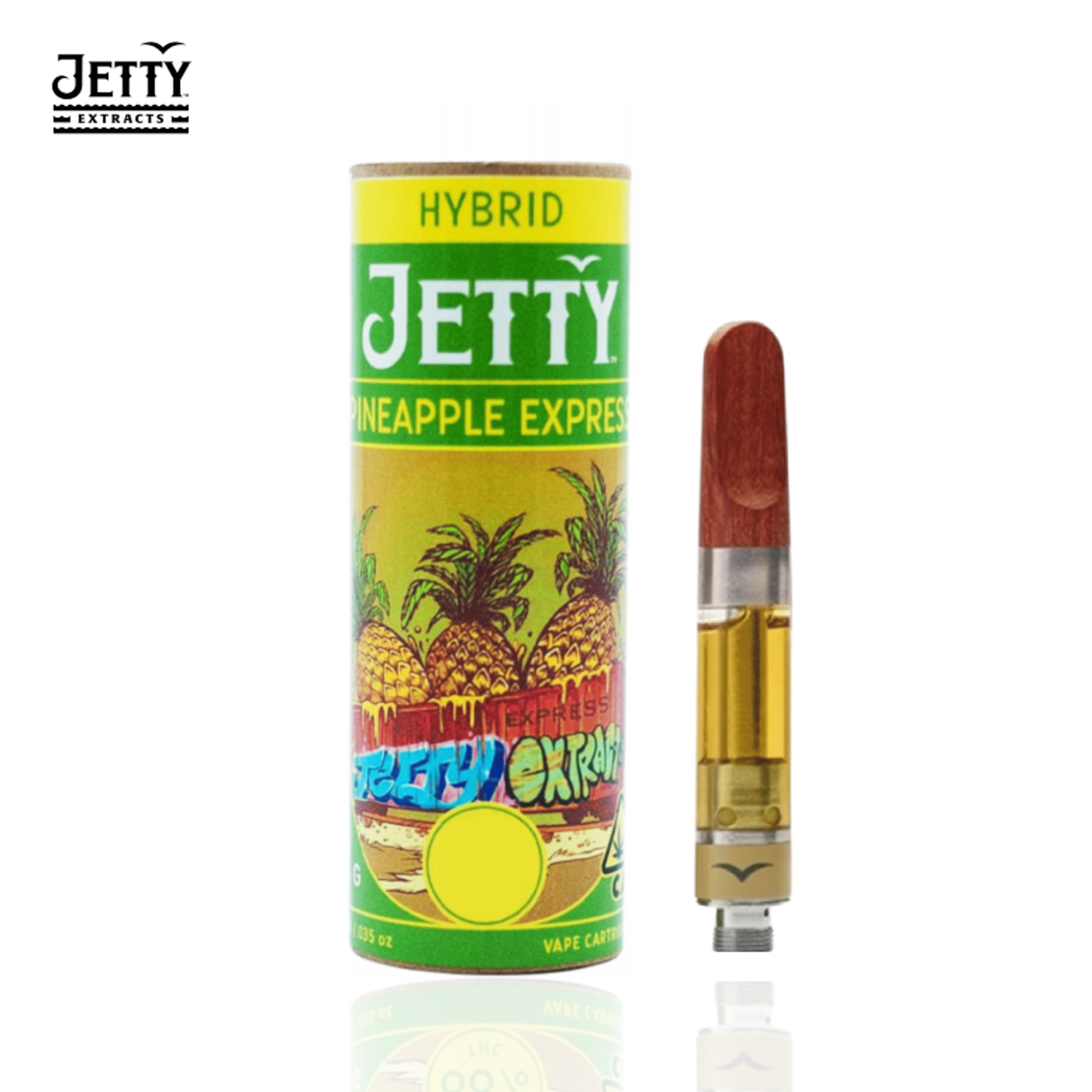Jetty - Pineapple Express - High THC Cart - 1g - Jetty Extracts - Cart Pine. Exp - $24.99 - Vapes