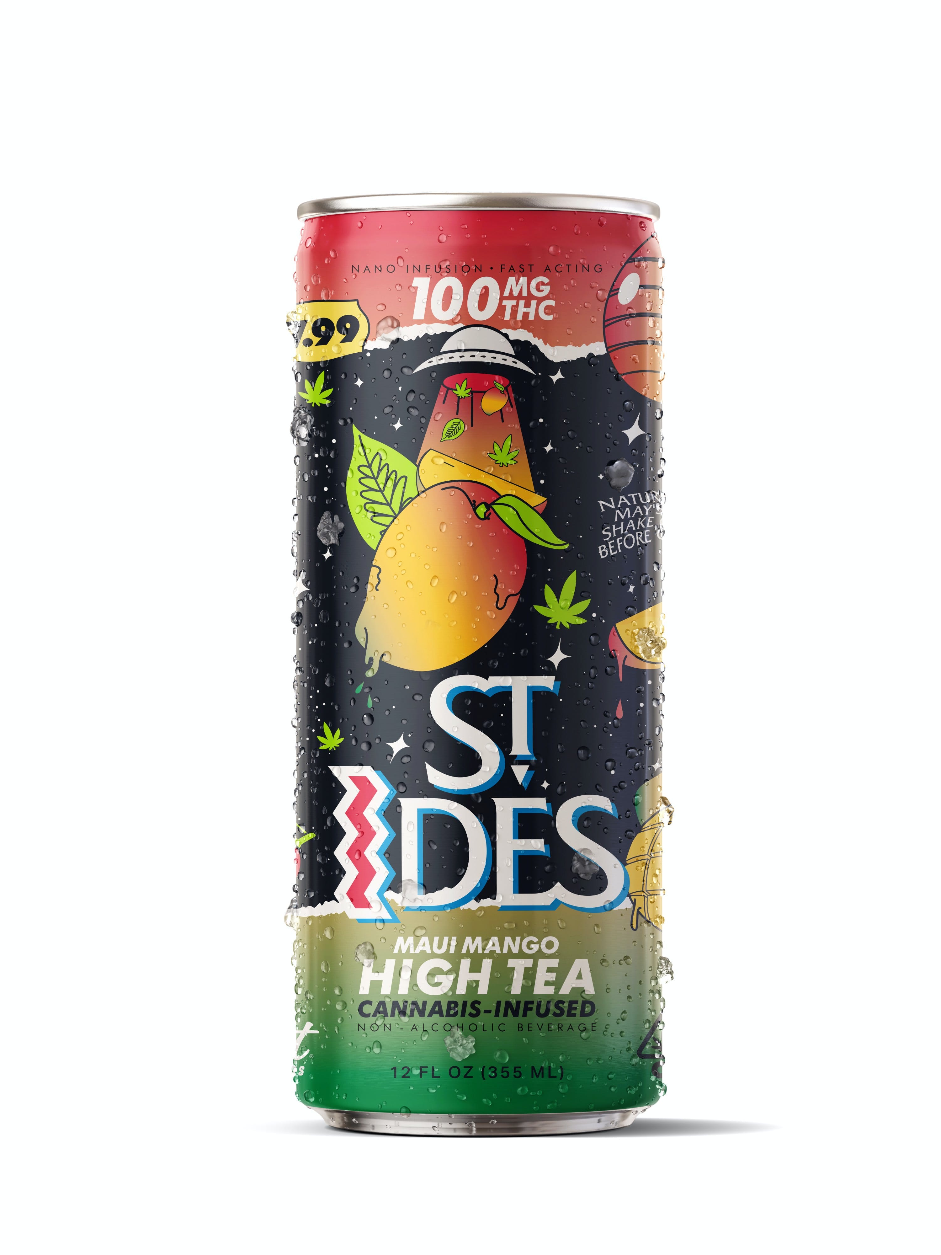 MAUI MANGO 12OZ HIGH TEA 100MG - St. Ides -  - $6 - Drinks