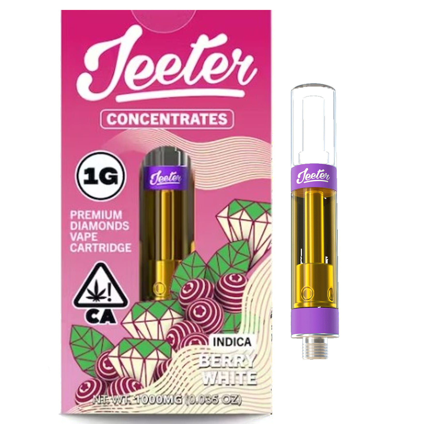 Island Papaya (H) 1g Juice - Jeeter - Island Papaya (H) - $28 - Vape Cartridge