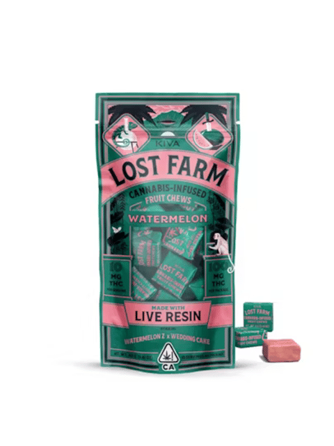 WATERMELON GELATO Live Resin Fruit Chews