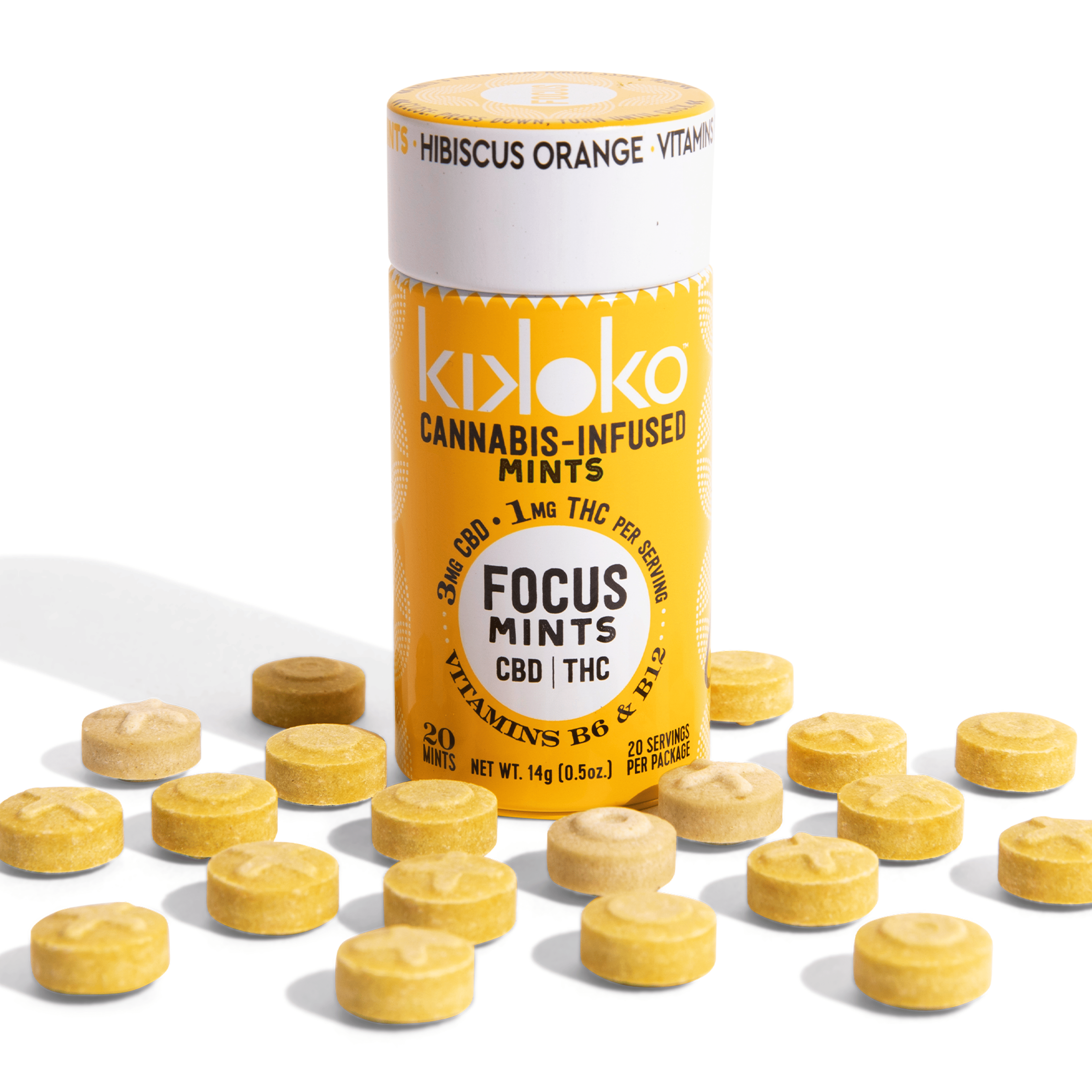 Little Helpers Focus Mints - Kikoko - - $22 - Edibles