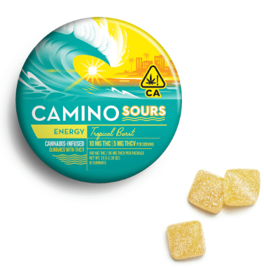 Sour - Tropical Burst THC:THCv 2:1 (100:50mg)