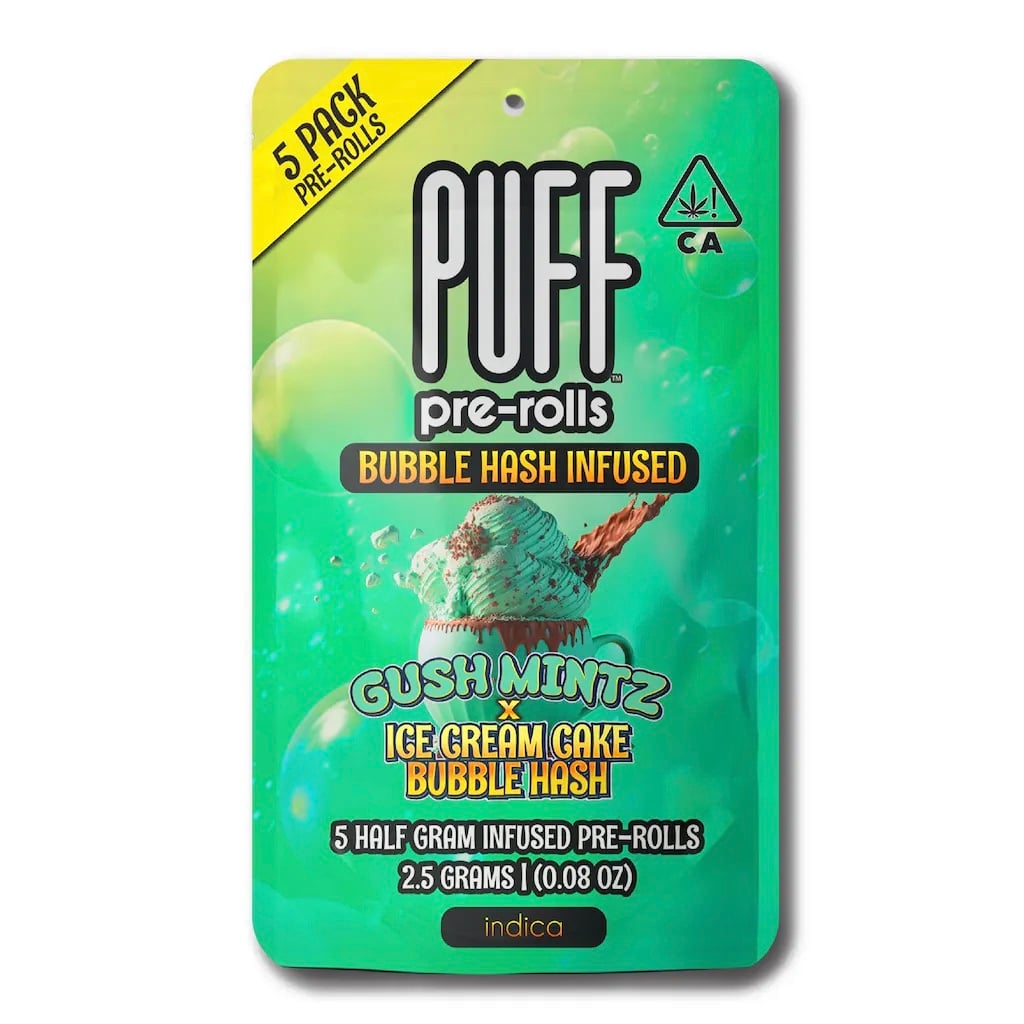 PUFF: Gush Mintz X Ice Cream Cake Bubble