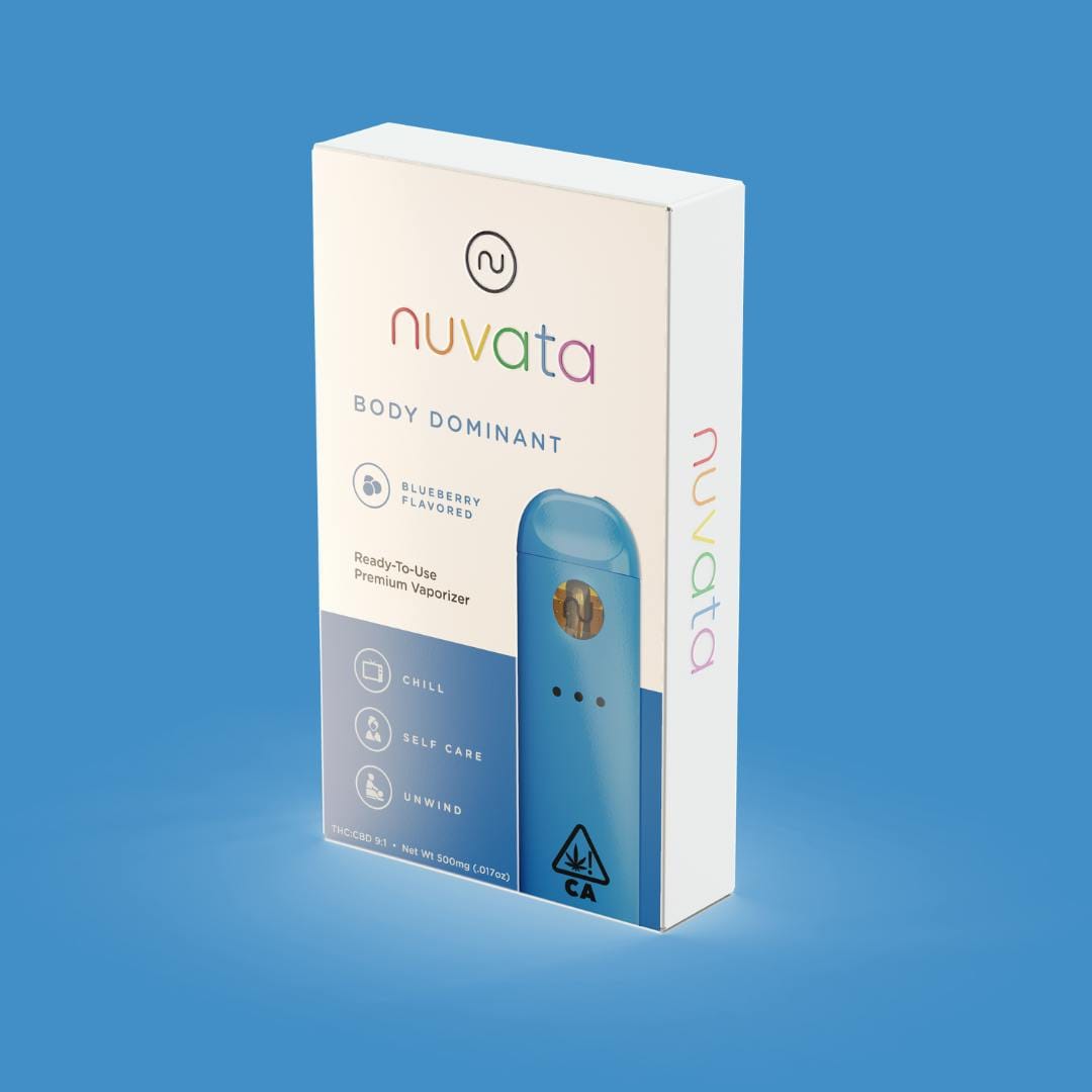 Blueberry Body Dominant Disposable 1g - Nuvata -  - $31.25 - Disposable Vapes