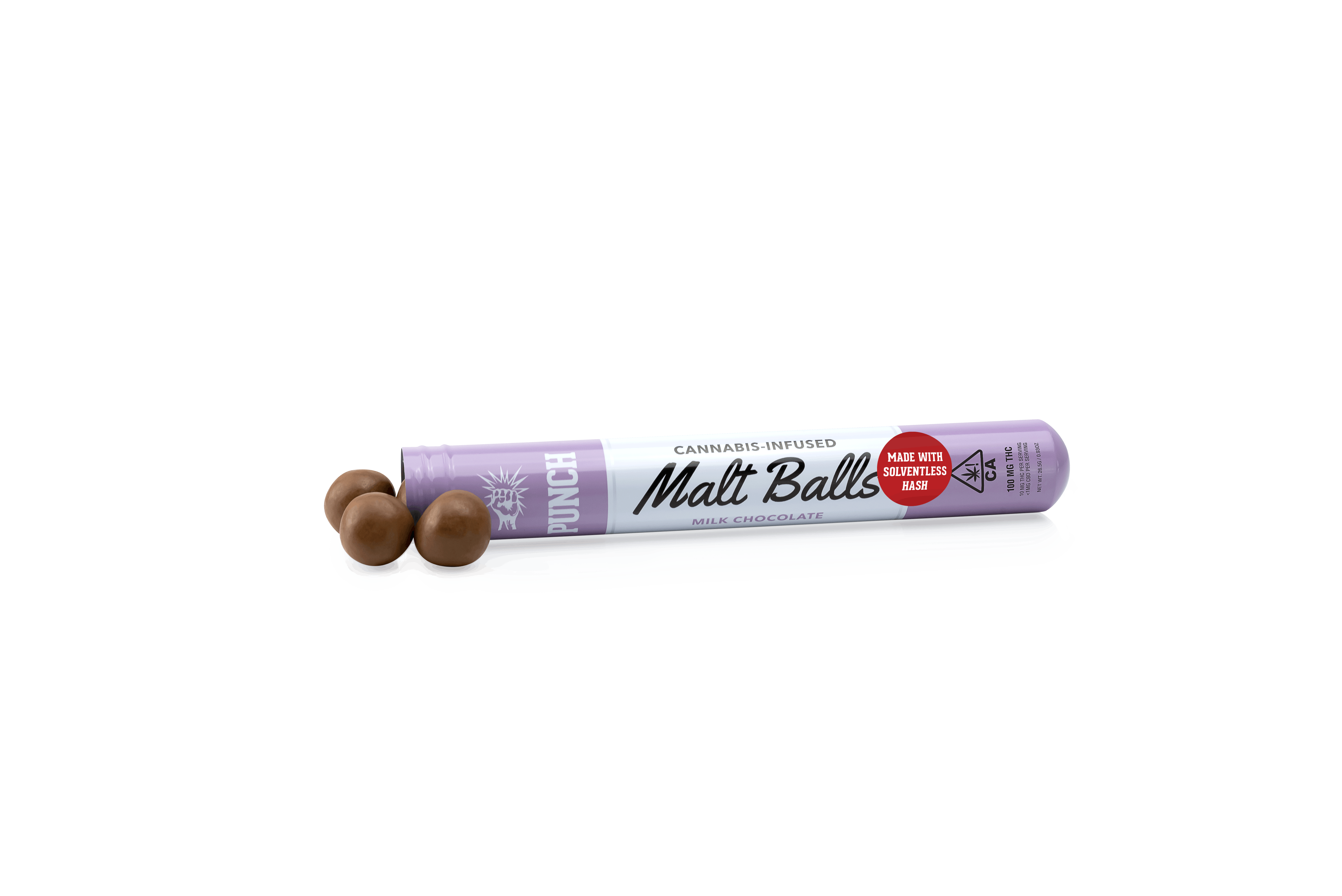 PUNCH EDIBLES & EXTRACTS: Malt Balls - Milk