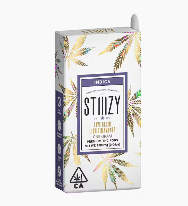 STIIIZY - Liquid Diamond White Widow Pod 1g - Stiiizy - STIIIZY - Liquid Diamond White Widow Pod 1g - $35 - 1g Vape Carts & Pods