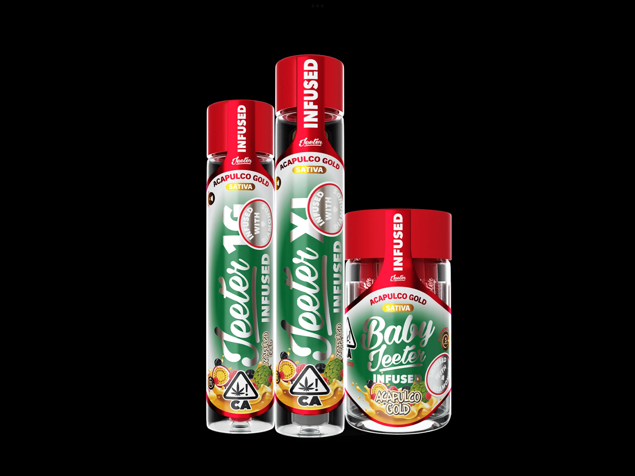 Acapulco Gold 1G Infused Preroll - Jeeter -  - $14.40 - Preroll