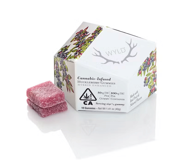 Huckleberry Hybrid Enhanced Gummies 100mg