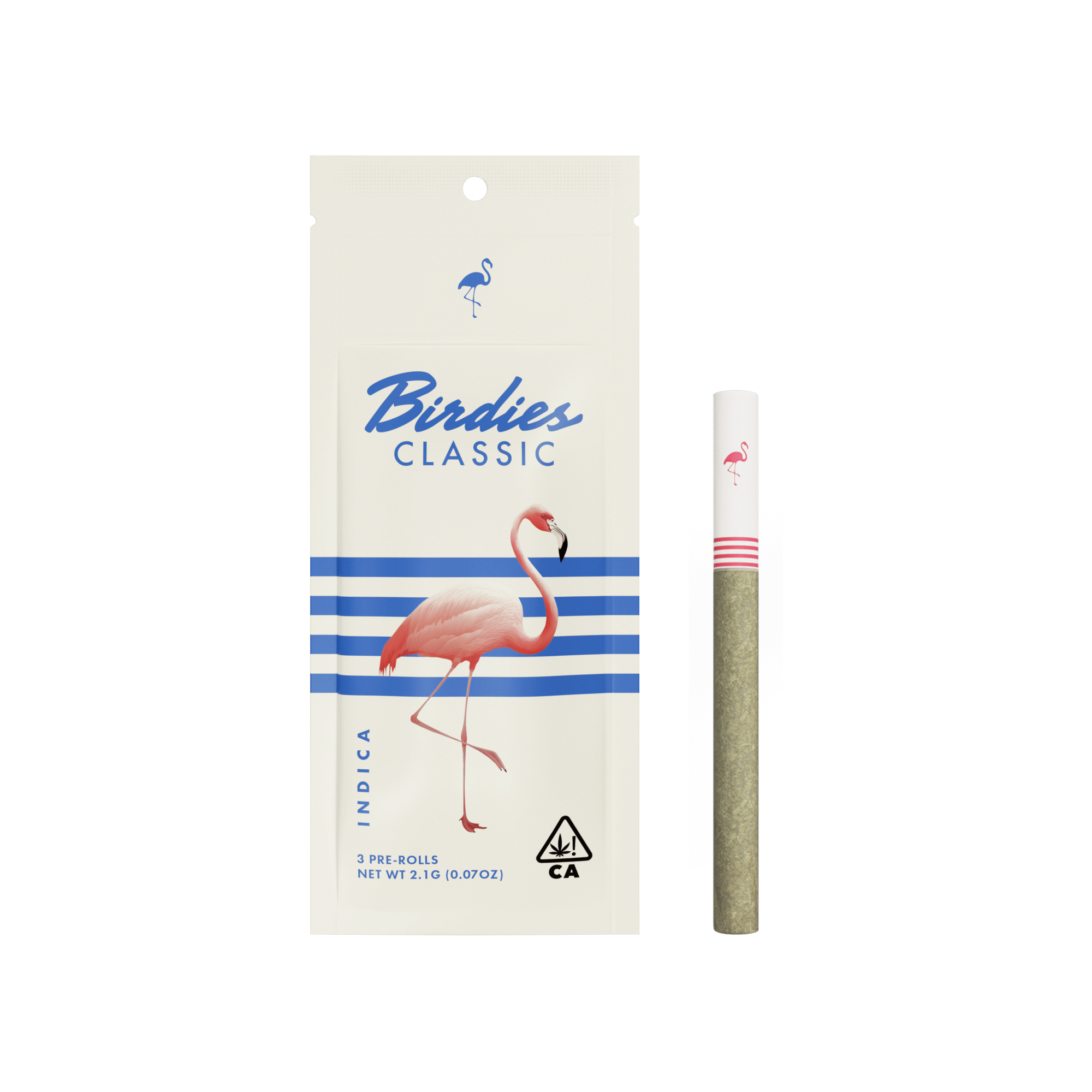Classic Indica 3-Pack 2.1g - Birdies -  - $11 - Pre-Rolls