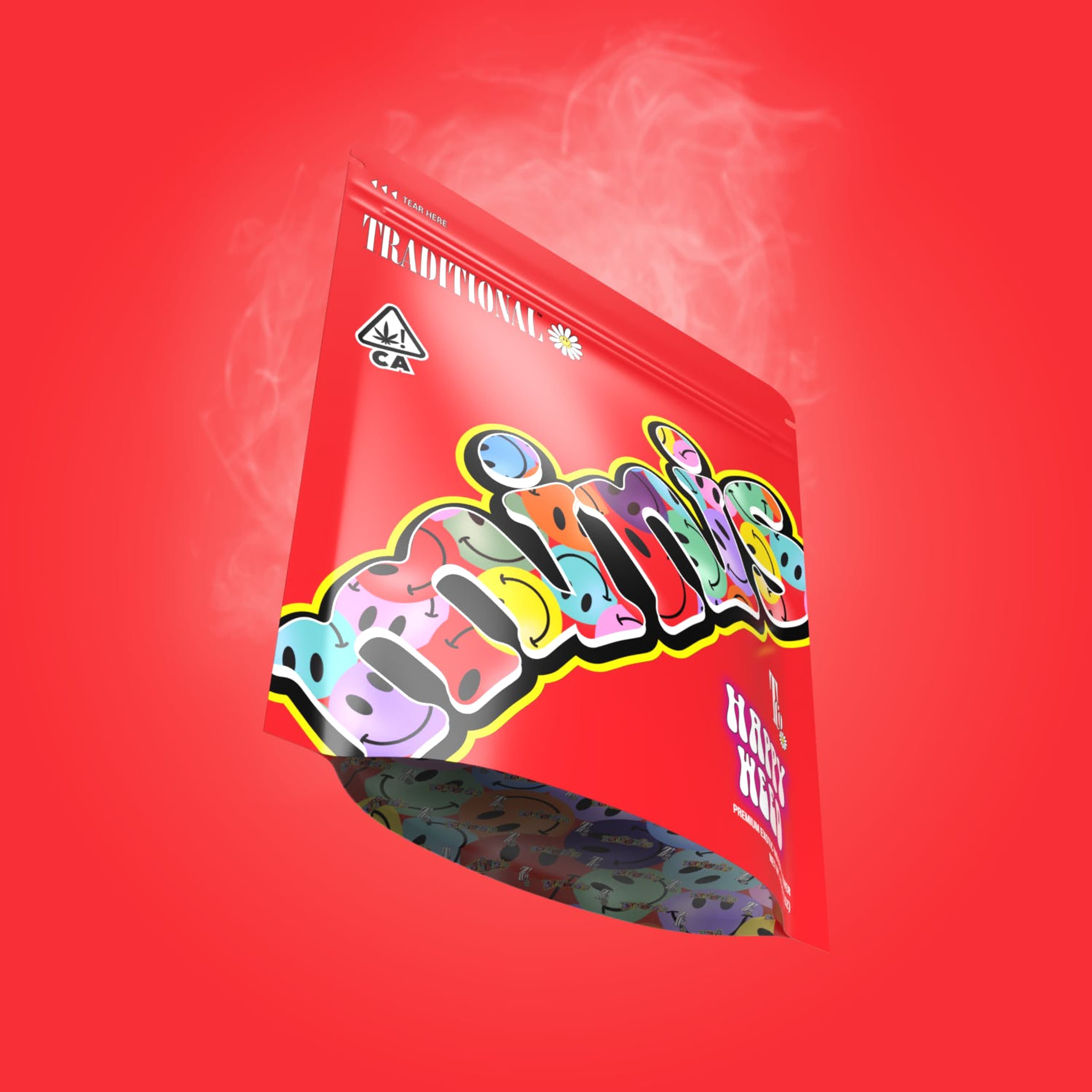 Happy Weed 5g - Traditional - - $47.50 - Flowers