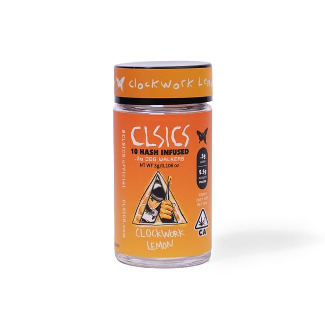 Clockwork Lemon Hash Preroll 10pk Sativa