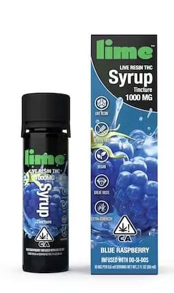 Lime — Blue Raspberry Syrup