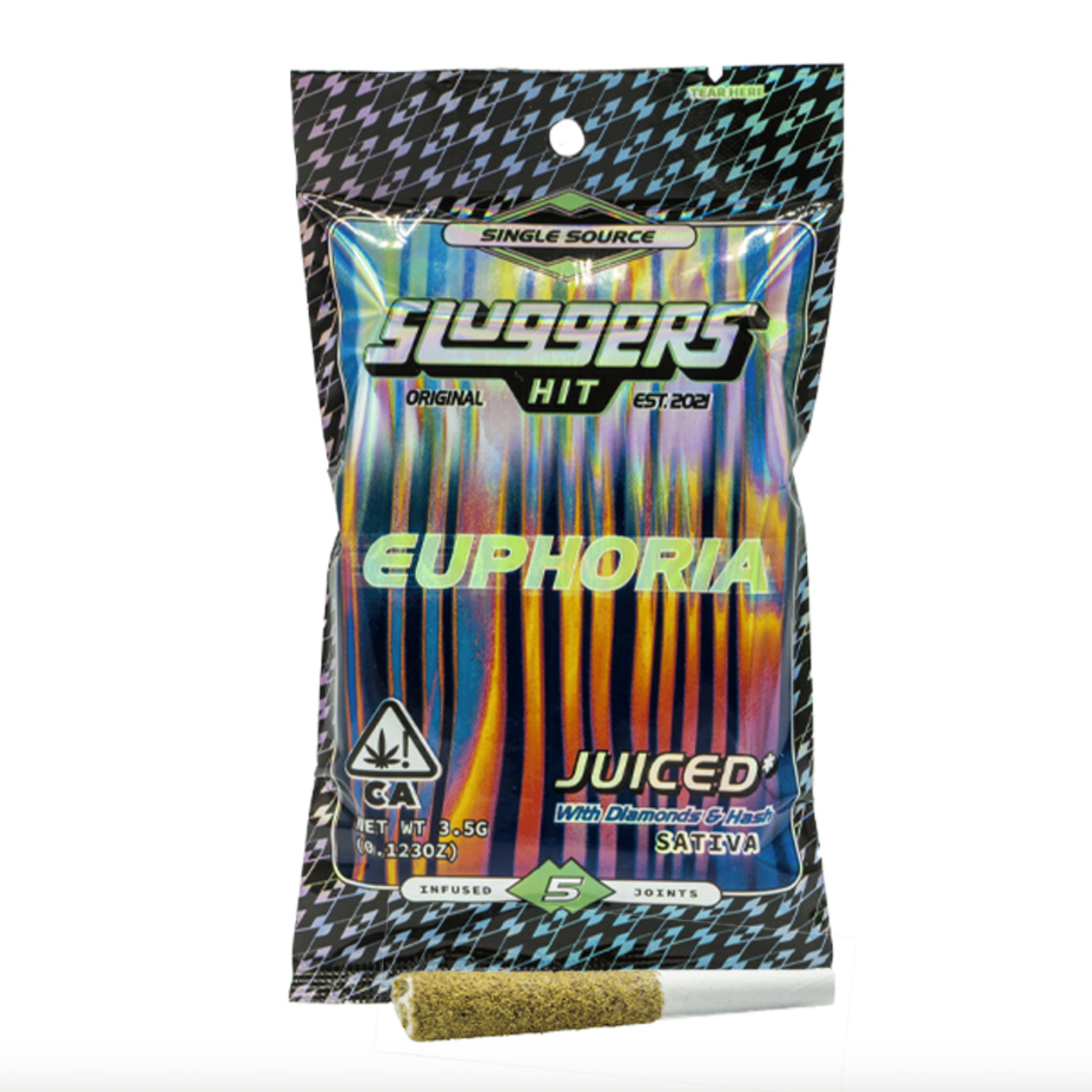 EUPHORIA INFUSED .7G x 5pk - 3.5g - FIDELS - - $45 - Pre-Rolls