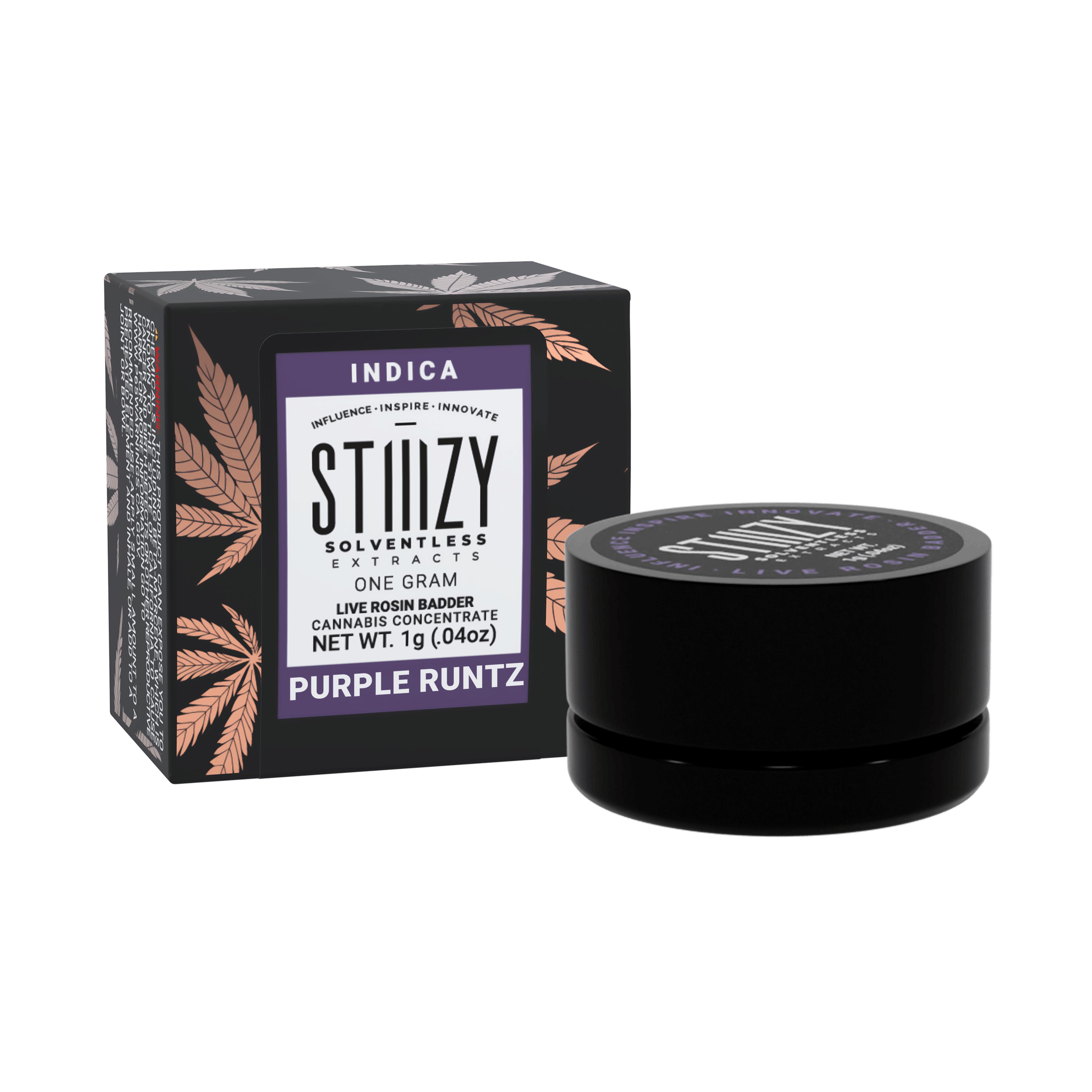 STIIIZY Rosin Badder | 1g - Purple Runtz - Concentrate - Indica - STIIIZY - - $25 - Concentrates