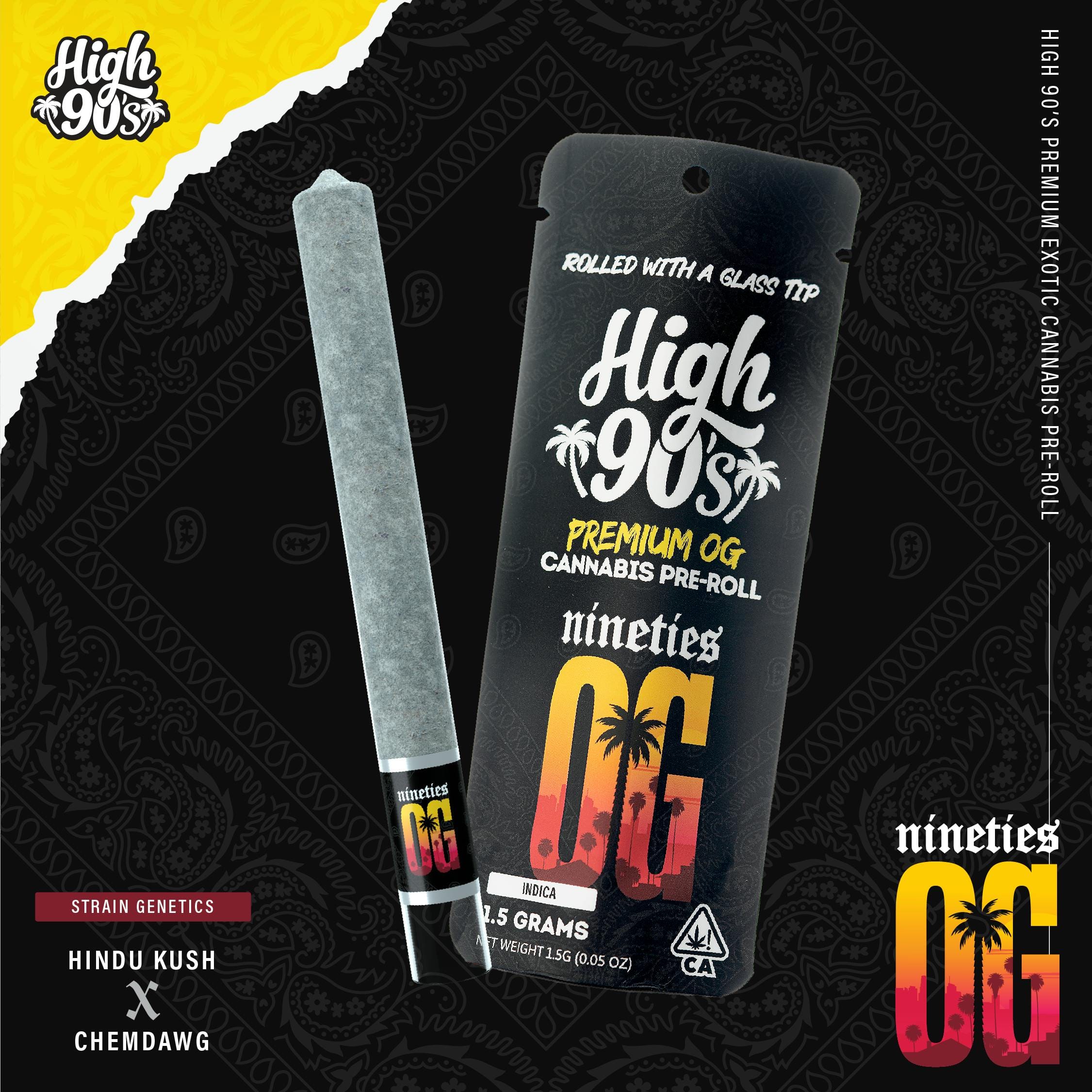 NINETIES 1.5G - H90 -  - $10.75 - Pre-Roll Flower