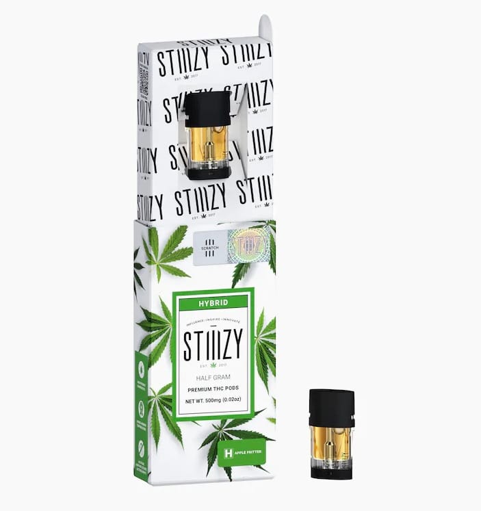 Apple Fritter (H) Original Pod - 0.5g *B2G1 EVERYDAY* - Stiiizy - Apple Fritter (H) - $14.30 - Cartridges