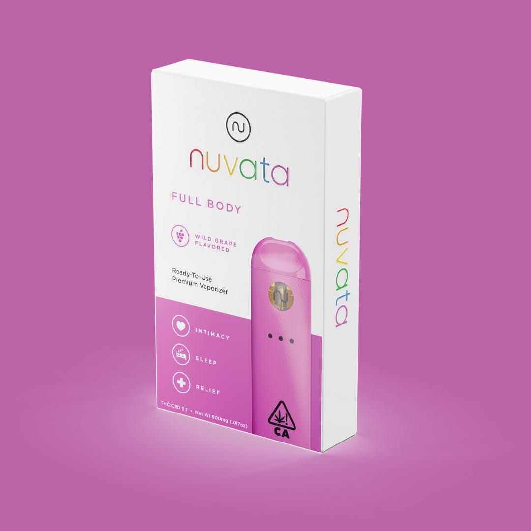 Wild Grape Full Body Disposable 1g - Nuvata -  - $31.25 - Disposable Vapes