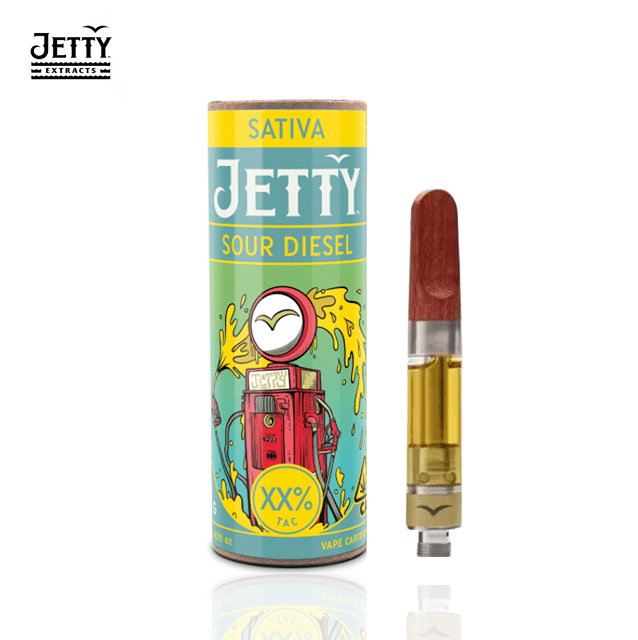 Jetty - Sour Diesel - High THC Cart - 1g