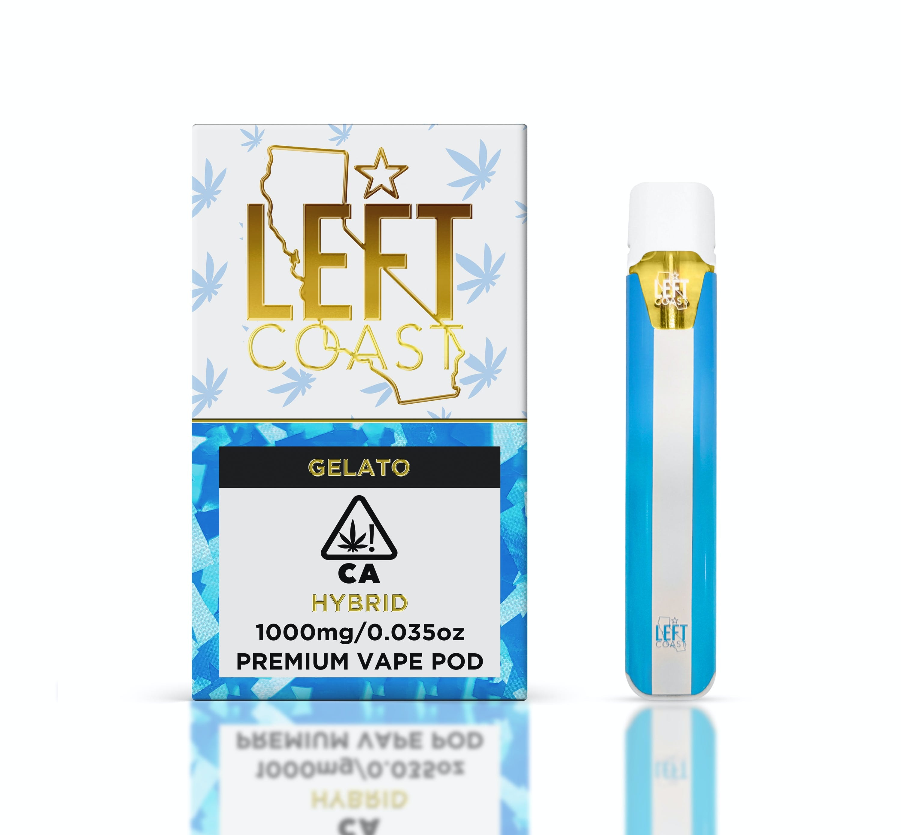 Gelato - Pod - LEFT COAST - One Gram - $21.99 - Pods (STIIIZY + PlugPlay + PAX + Left Coast)