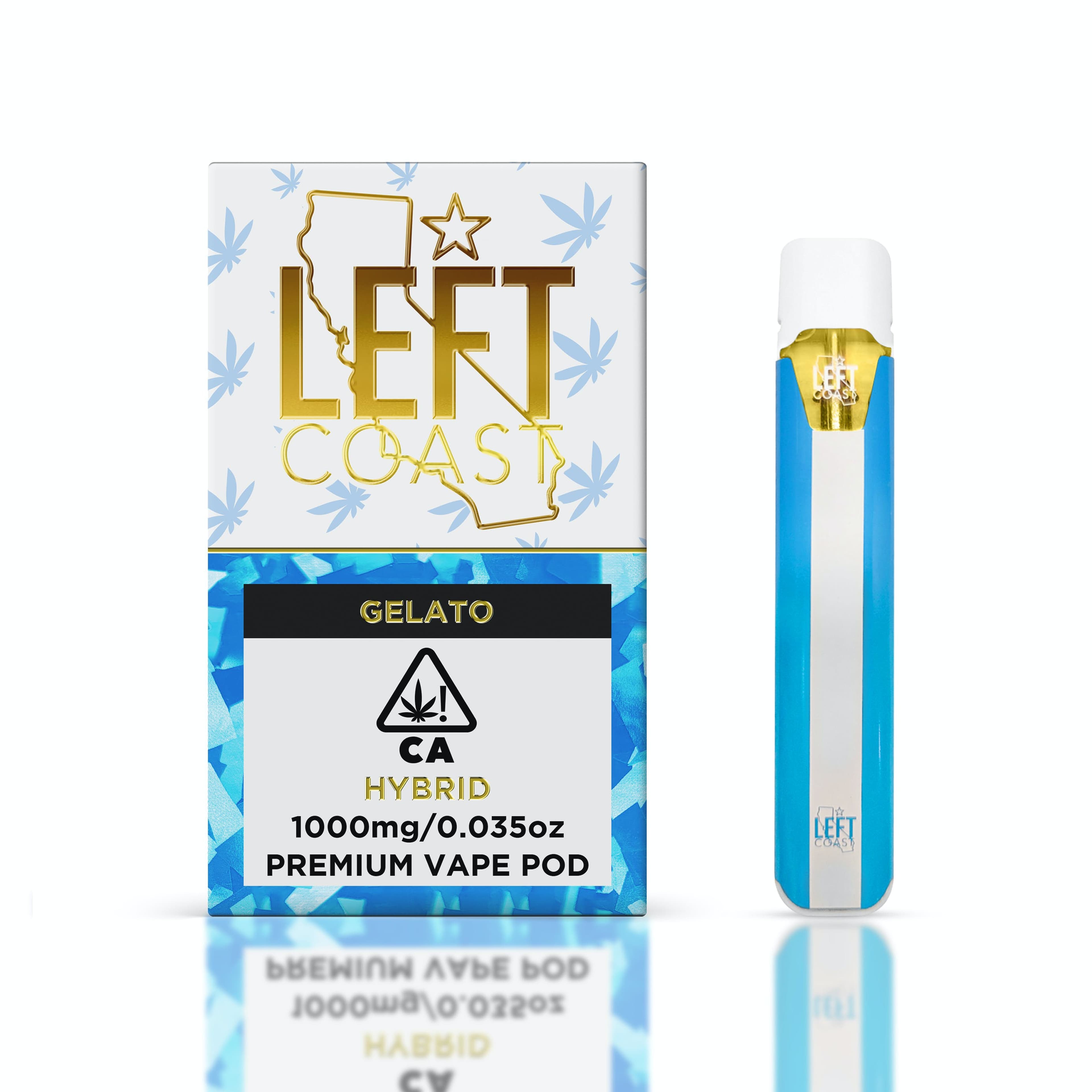 Gelato - Pod - LEFT COAST - One Gram - $21.99 - Pods (STIIIZY + PlugPlay + PAX + Left Coast)