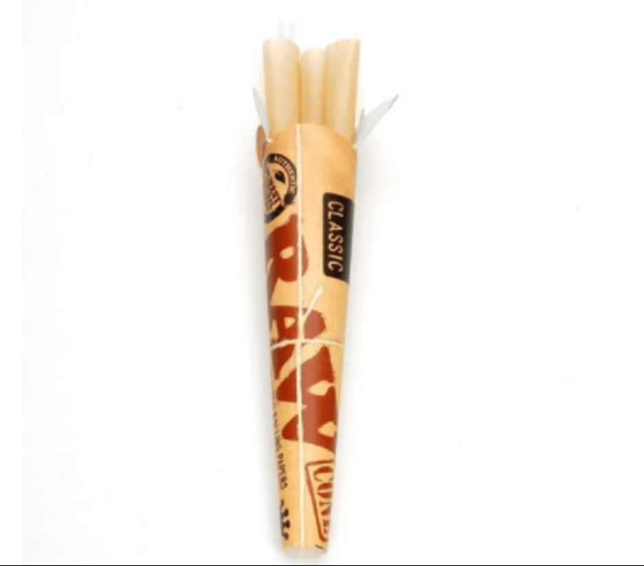 RAW Classic Pre-Rolled Cones King Size-3 Cones Per Pack - High Mountain Imports -  - $5 - Accessories
