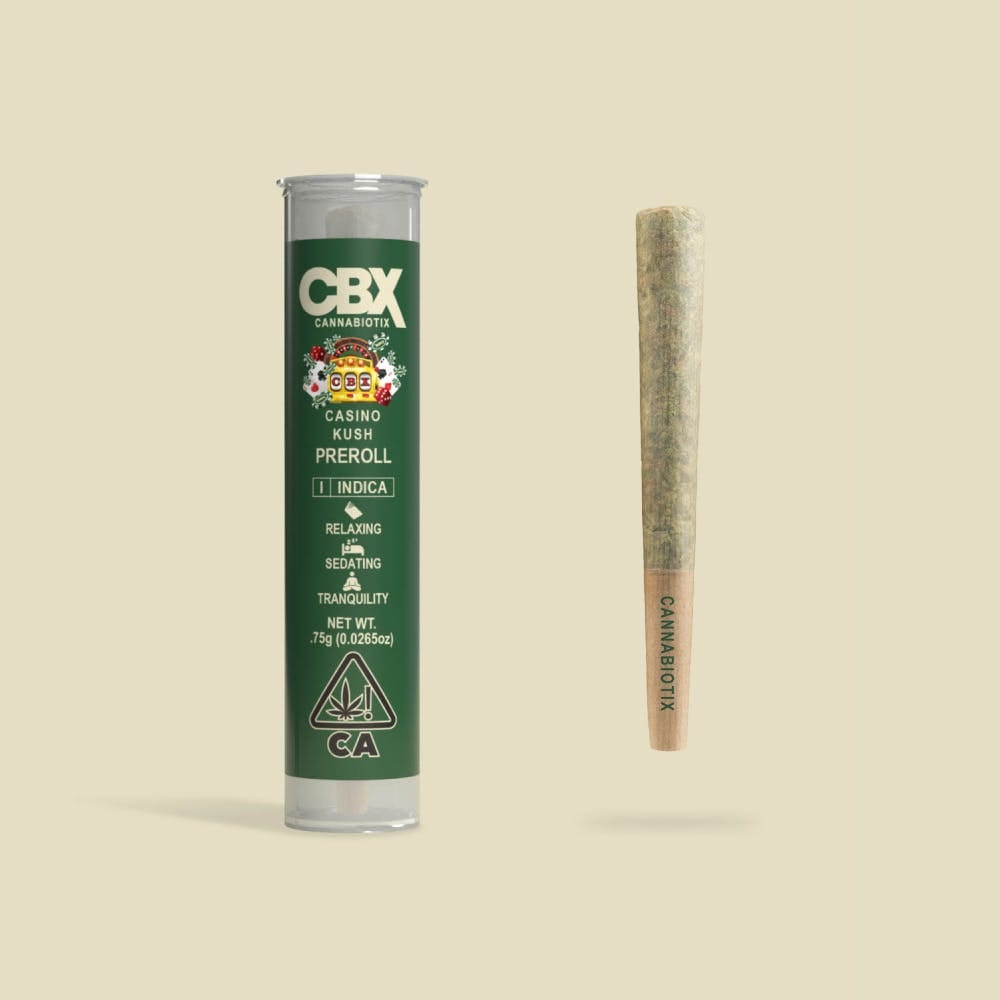 CBX - Casino Kush (I) Pre Roll |  .75g - Cannabiotix (CBX) -  - $13 - Pre-Rolls
