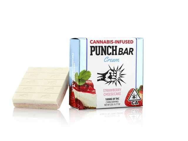 Punch Edibles: Strawberry Cheesecake Cream