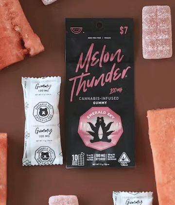Melon Thunder - Gummy Bar (100mg)