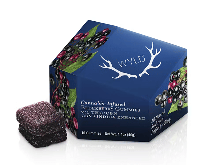 Elderberry 2:1 CBN + Indica Enhanced Gummies