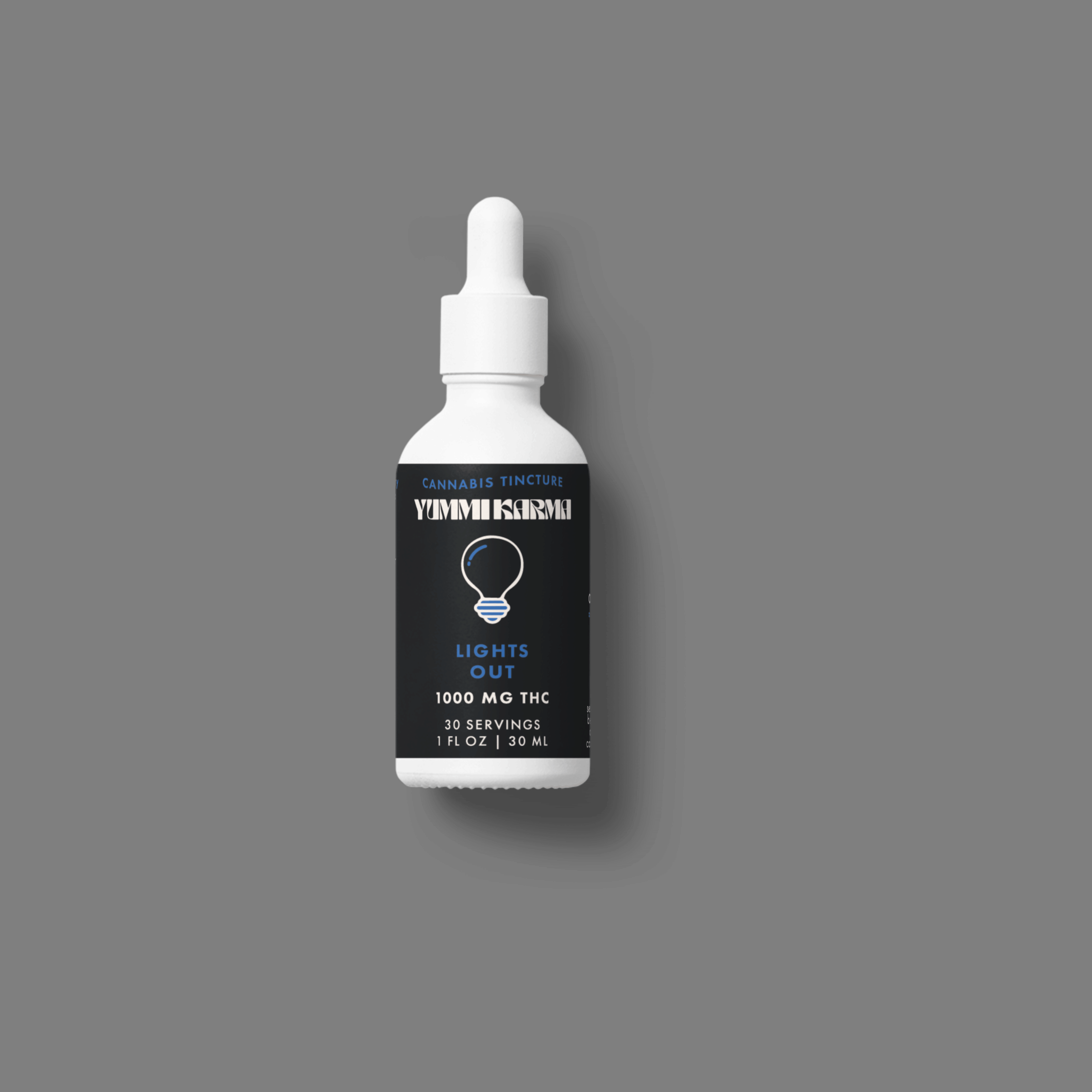 Lights Out Tincture 1,000mg THC - Yummi Karma - - $60.99 - Tincture