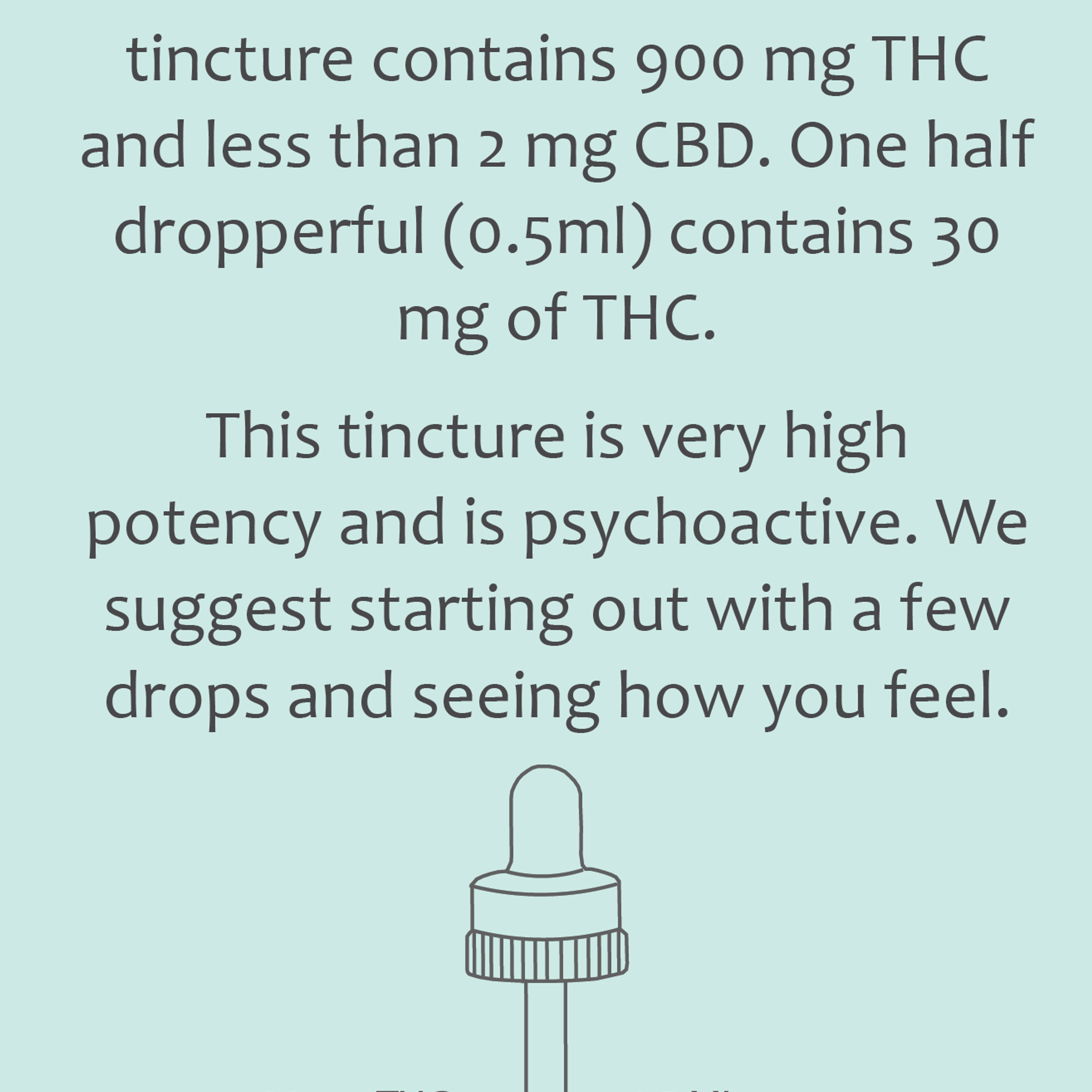 High THC Drops - Tincture - Proof - 15ml - $44.99 - Tinctures