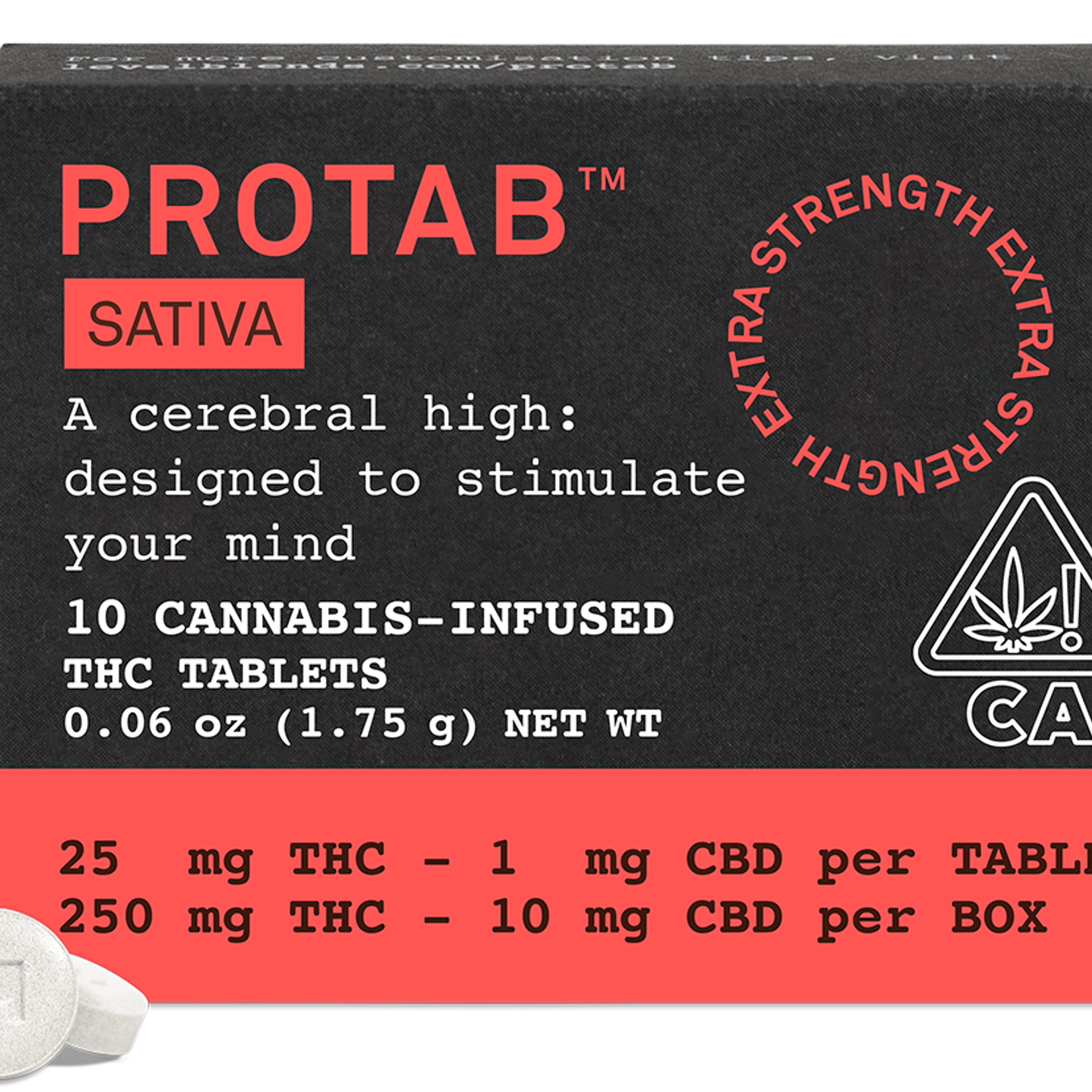 LEVEL - Sativa Protab - 10 x 25mg Tablets - Level - Pack - $32 - Capsules
