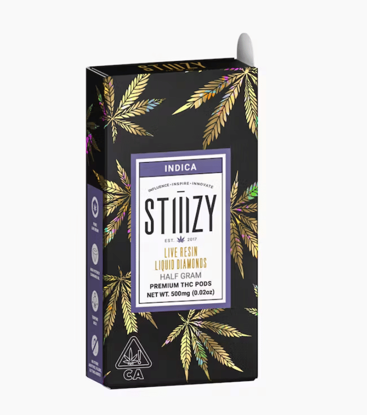 STIIIZY - Liquid Diamond White Widow Pod 0.5g - Stiiizy - STIIIZY - Liquid Diamond White Widow Pod 0.5g - $20 - 0.5g Vape Carts & Pods
