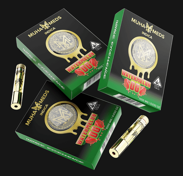 Watermelon OG 1g Distillate Cart