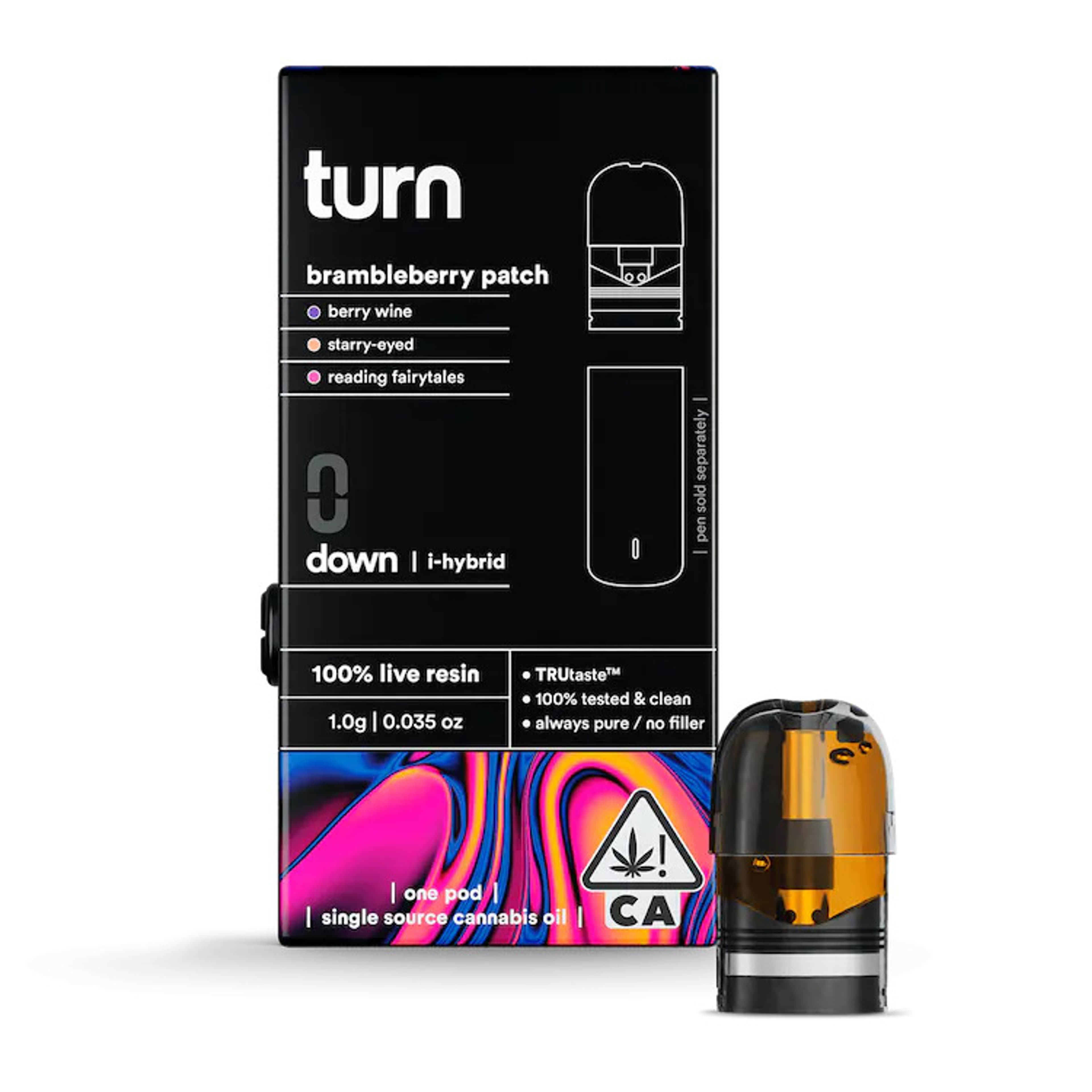 Brambleberry Patch - 1g Live Pod - Turn - Brambleberry Patch (I) - $37 - Cartridges