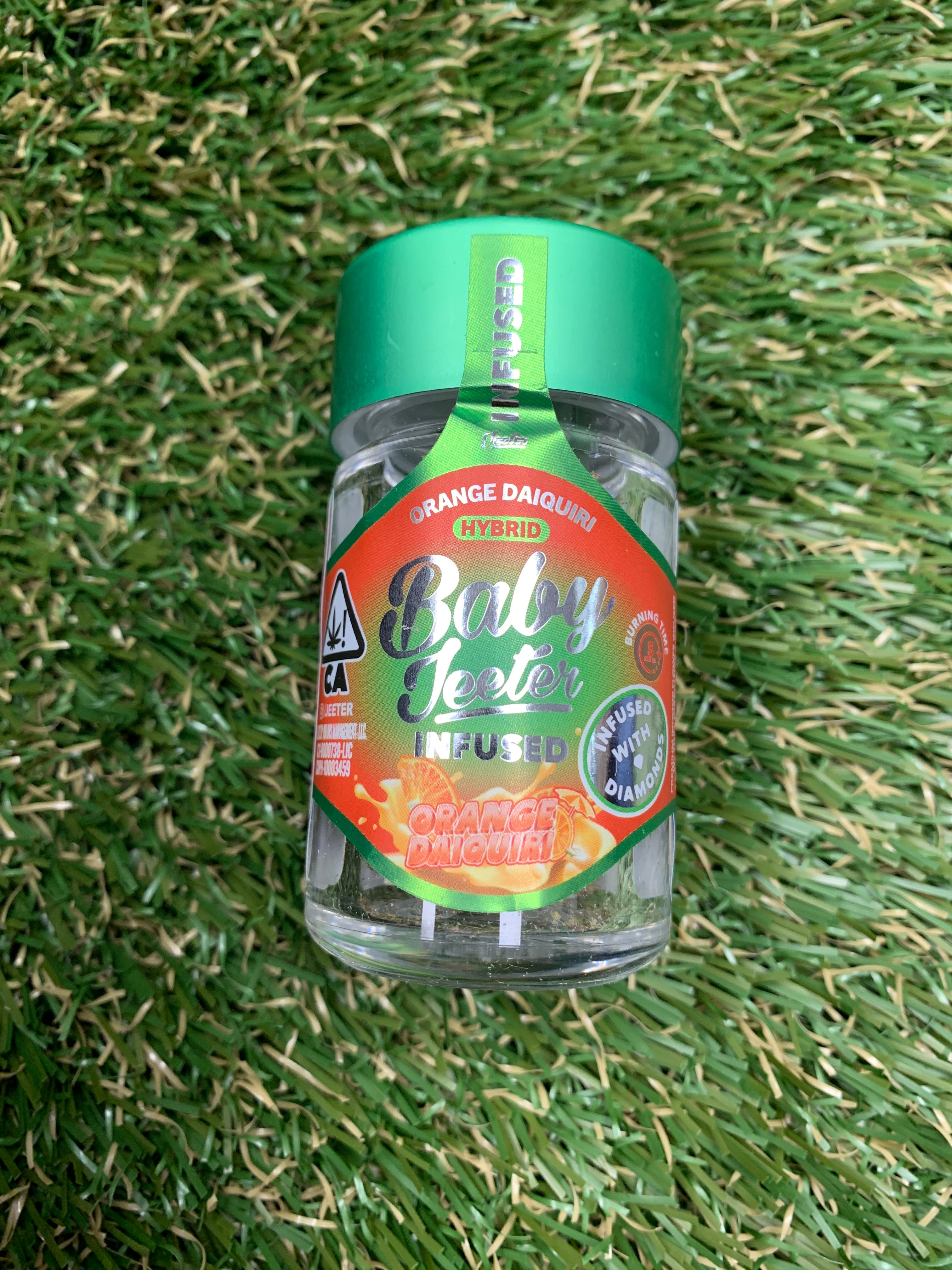 ORANGE DAIQUIRI 2.5G 5PK - Infused Baby Jeeter -  - $29.03 - Pre-Roll Infused