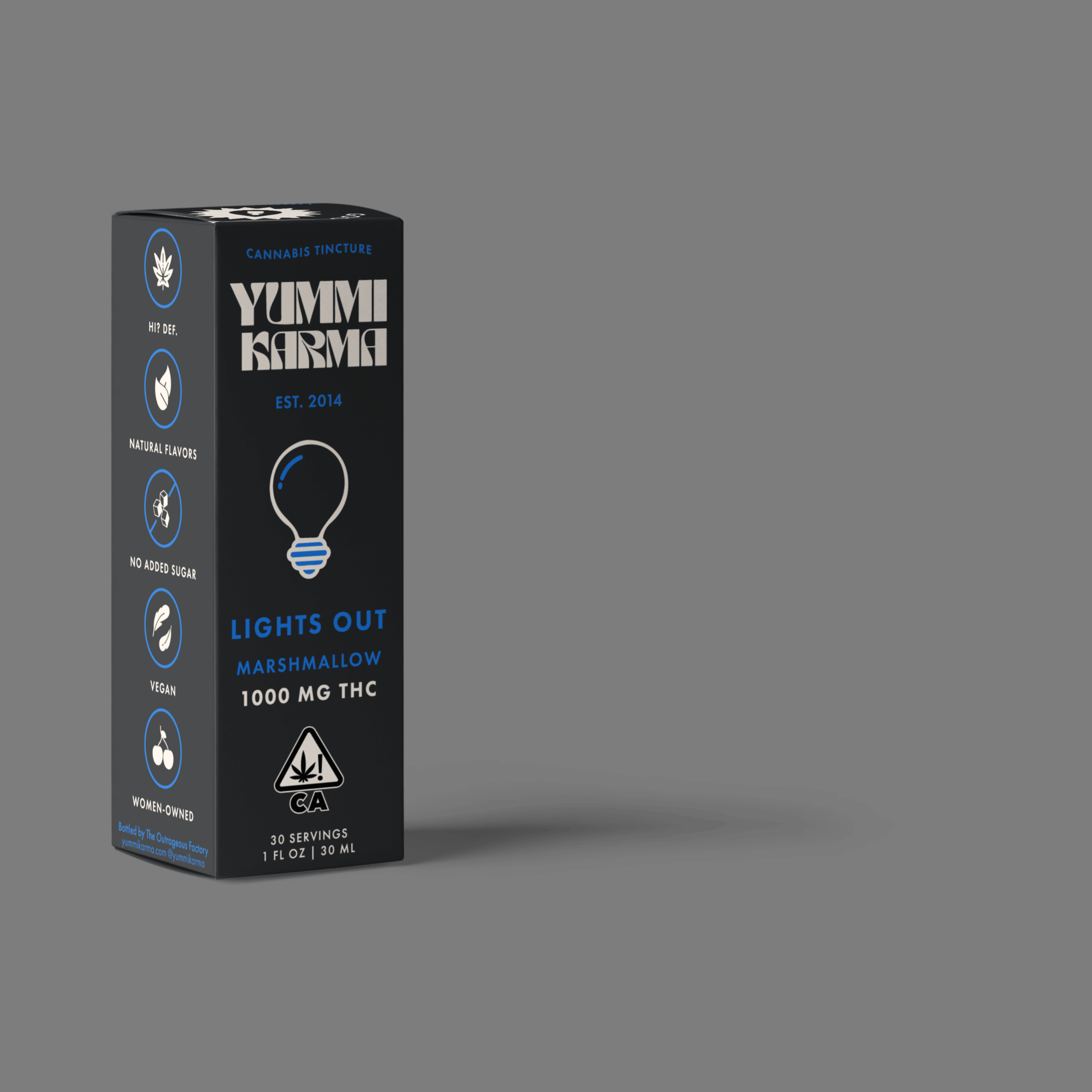 Lights Out Tincture 1,000mg THC - Yummi Karma -  - $60.99 - Tincture