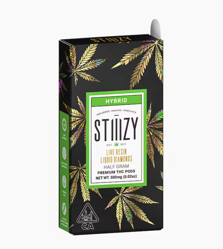 STIIIZY - Liquid Diamond Lemon Cherry Gelato Pod 0.5g - Stiiizy - STIIIZY - Liquid Diamond Lemon Cherry Gelato Pod 0.5g - $20 - 0.5g Vape Carts & Pods