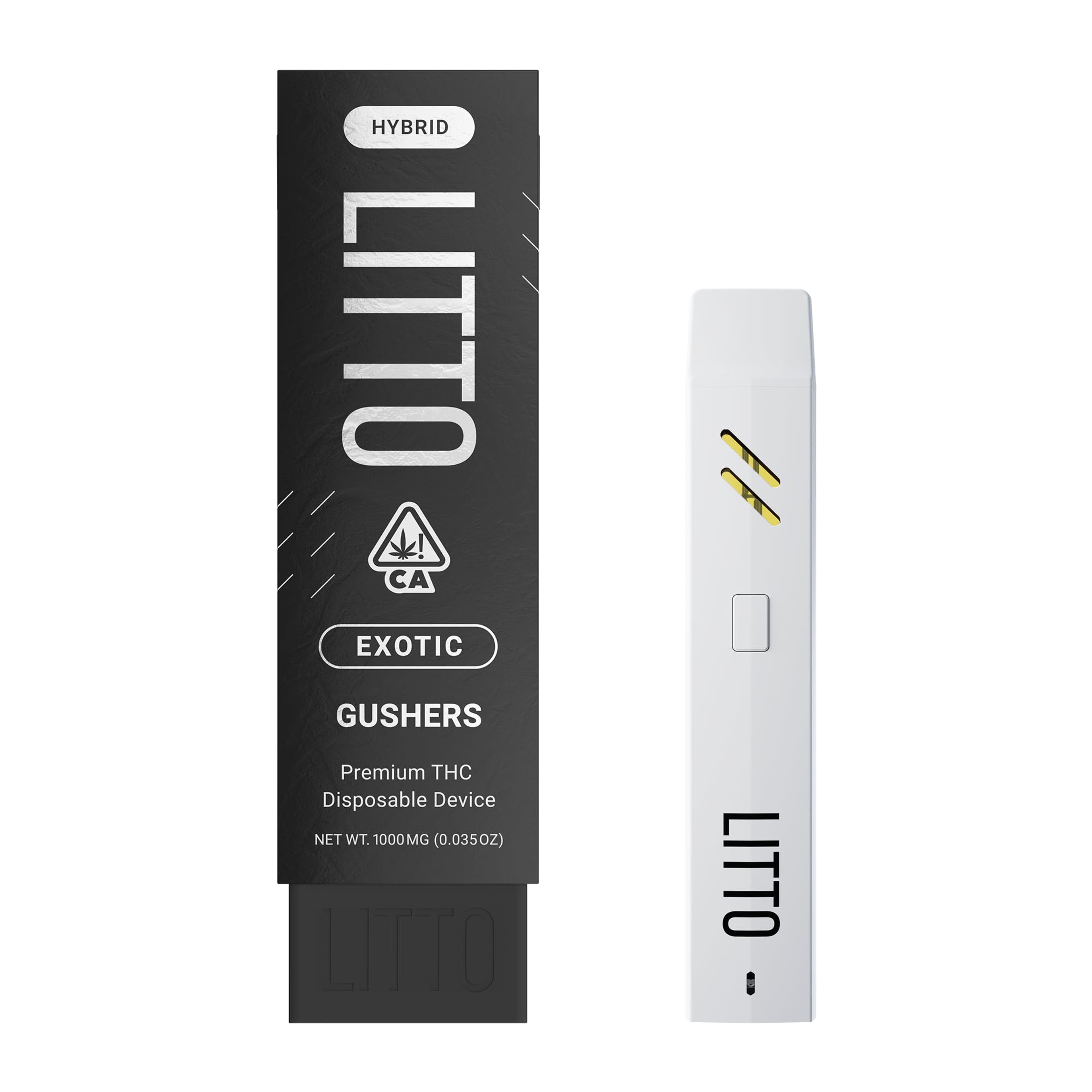 Exotic Gushers Premium All-In-One THC Vape 1G - LITTO - - $28 - All in One Carts