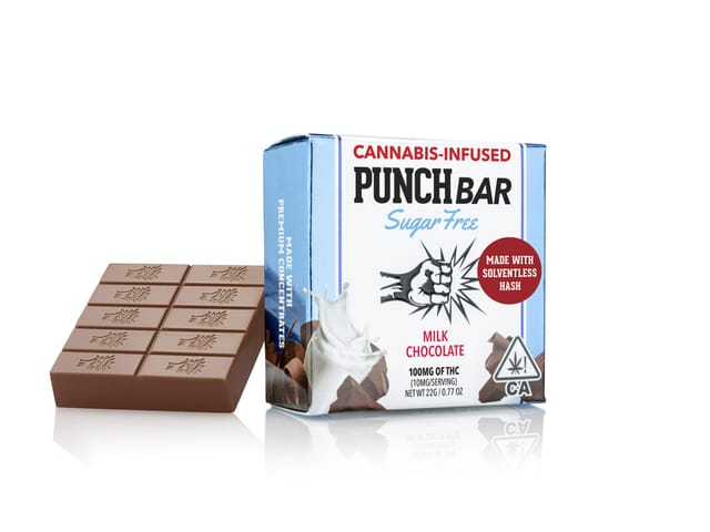 Punch Bar Sugar Free - Milk Chocolate 100mg