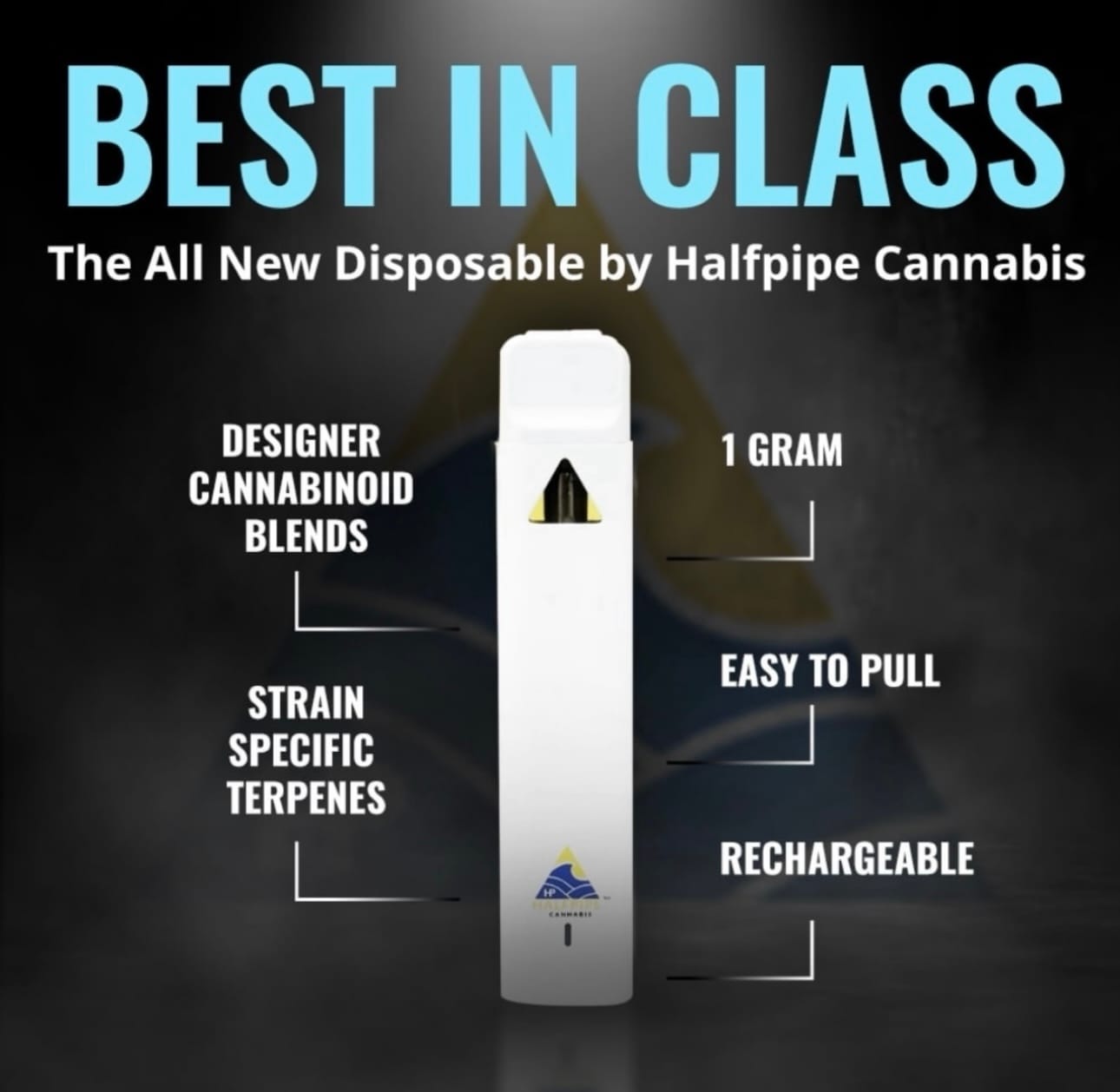 Watermelon ice 1G disposable - Halfpipe -  - $16.87 - Cartridge