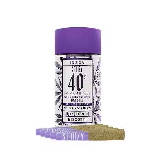 Biscotti 40's - 5pk Prerolls