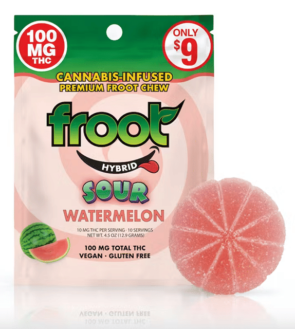 Sour Watermelon Gummy 100mg
