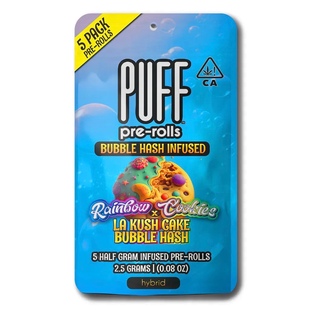 PUFF: Rainbow Cookies X LA Kush Cake Bubble