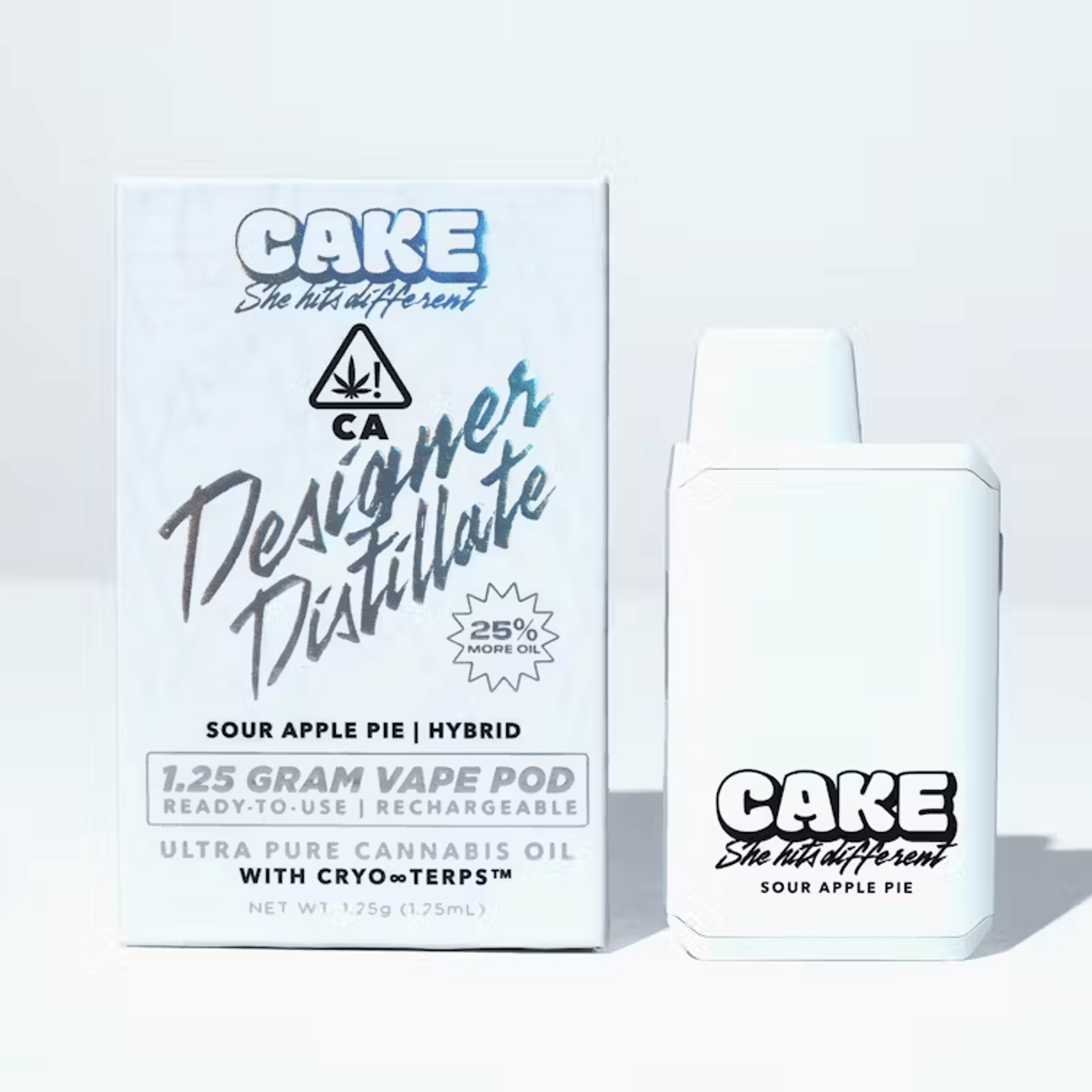 Sour Apple Pie 1.25g AIO - Cake - - $23.74 - Vapes
