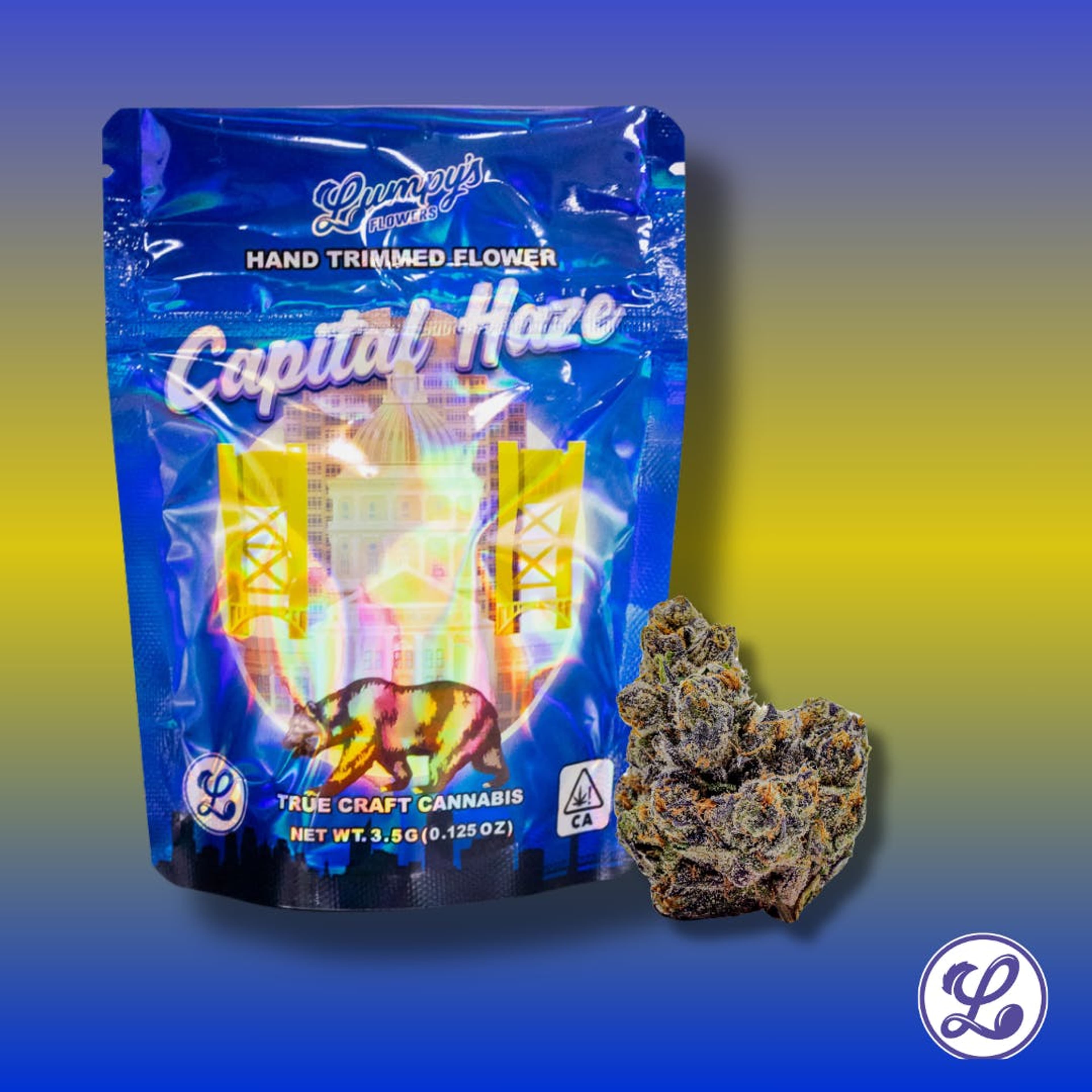 Capital Haze 29.13% - 3.5G *SPECIAL PRICING* - Lumpy's Flowers - Capital Haze (S) - $36 - Flower