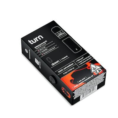 Turn Down Solventless POD | .5g - Papayarazzi - Live Rosin - Indica Hybrid - Turn -  - $36 - Vape Carts