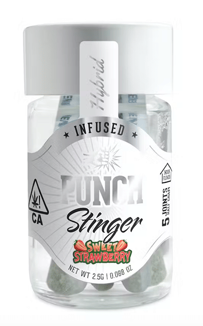 Sweet Strawberry - 5 Preroll Pack - Punch